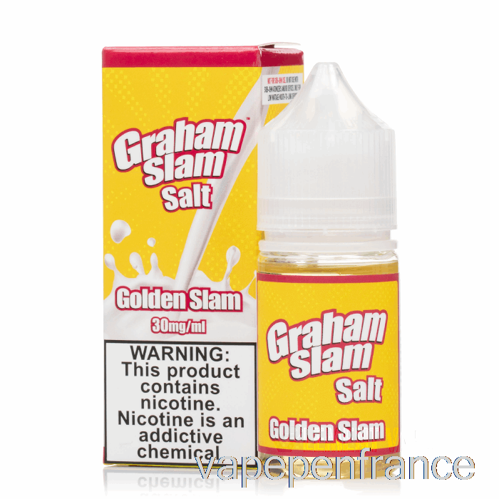 Graham Slam Salt - Le Mamasan - Stylo Vape 30 Ml 30 Mg